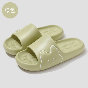 [Free Shipping] Eva Slippers For Women New Cartoon Kitten Design Indoor Home Use Soft-Soled Massage Slippers For Men