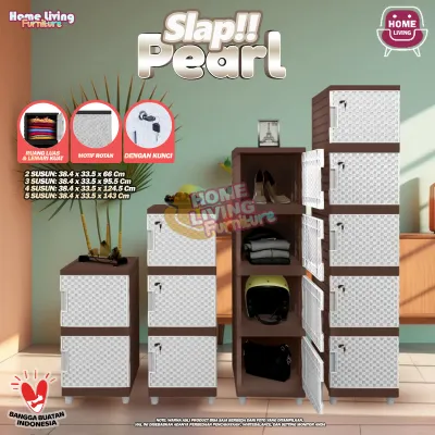 Lemari Pakaian Plastik Slap Aurora Tempat Penyimpanan Kingdom Slap Kingdom Lemari