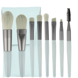 8 PCS Makeup Brushes Set Professional Cosmetic Brush Kit Premium Foundation Brush Blending Face Powder Blush Concealers Eyeshadow Brush with Storage Bag