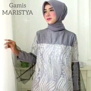 Gamis Maristya Muslimah Mewah Kondangan Bridesmaid