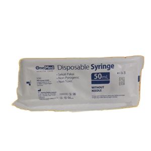 Spuit 50cc OneMed Ecer Eccentric Tip-Lubang Samping