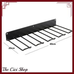 [The Cici Shop] Iron Hand Electric Drill Rack Screwdriver Tool Rack Wall Mounted Rechargeable Drill Storage Rack Garage Powe Tool Storage Rack
