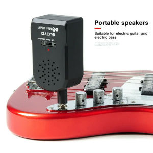 JOYO JA-01 Mini Guitar Amplifier Plug in Amp Distortion Effect With Earphone Portable Electric Guitar Amplifier Bass Amp