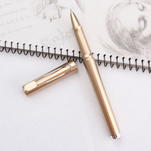 Black Gel Ink Pen 0.5mm Bullet Tip Smooth Writing Office Signing Pen High-Quality Shell Student Supplies Stationery