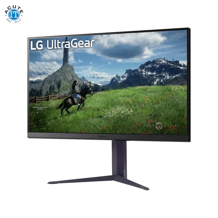 LG 32GS85Q 32” UltraGear™ QHD Nano IPS gaming monitor | 180Hz, IPS 1ms (GtG), HDR10
