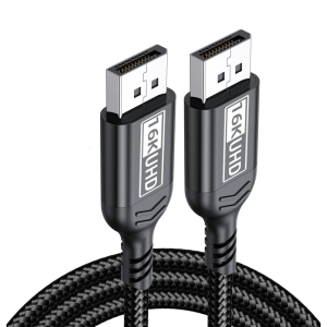 Fast Cable DP16K 15360x8640 8K 60Hz 4K 240Hz Double Channel Wide Compatibility Tear Resistant
