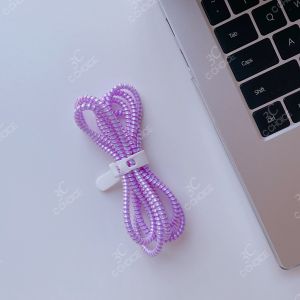 XIAOMI Charger Protector DIY Charger Cover 27W/30W/33W MDY-11-EZ XIAOMI 11 Youth/10/Redmi K40/K40 Pro/K40 Pro+/Redmi K30 Pro/Redmi 10x Pro/T10 NOTE/PU Chargering headset data cable winder cord protector [cchoice]