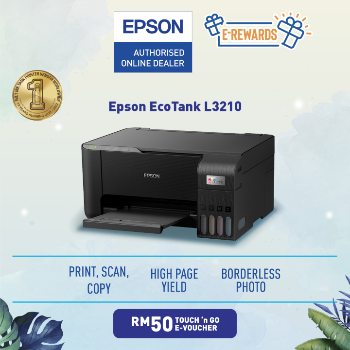 [READY STOCK] Epson EcoTank L3210 All-in-One Ink Tank Printer | Print ...
