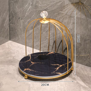 Desktop Makeup Storage Box Lipstick Perfume Rack Table Perfume Finishing Rack Bird Cage Multi-layer Ins Wind Dormitory