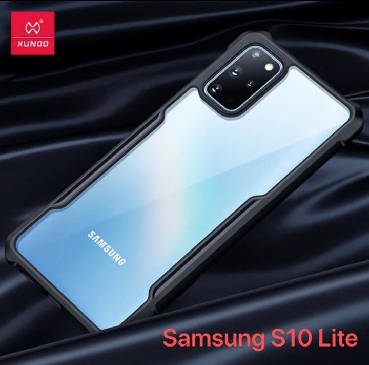 Case Samsung S10 Lite Clear Beatle Series Cover Silikon Sarung Tpu