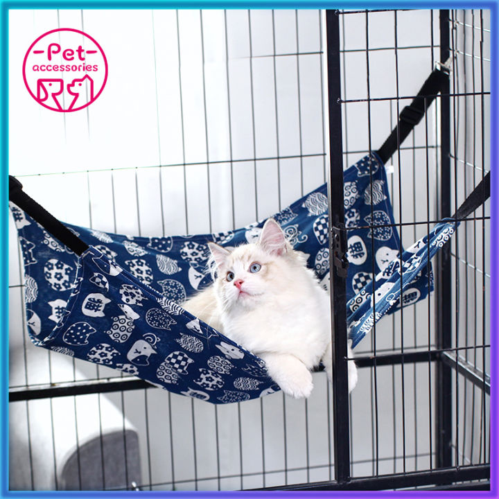 thumbnail image 2 of Cage Hammock For Pets Personalized Cat Hammock Bed - Custom Photo Pet Cage Hanging Bed For Cats & Small Dogs Personalized Pet Bed 2 of 13