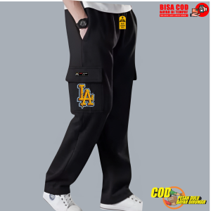 NEW Bisa COD Celana panjang Cargo Bahan Fleece Longs Pants Celana Cargo Panjang Pria Wanita Terbaru terlaris WARDI CLOTHING STORE