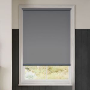 Roller Blind Kain Blackout 100% Anti Tembus Cahaya Tirai Gulung Gorden Tarik Ukuran Custom