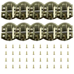 Elegant Antique Metal Box Clasps Security Latches for Craft Furniture Decoration Lockable Hasp Daily Casual Use