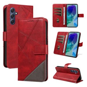 For Samsung Galaxy M55 M35 M15 M62 M54 M32 M22 M12 Phone Case Magnetic Leather Wallet Card Slot Couples Flip Cover Casing