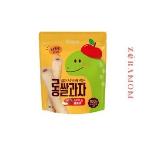 ZÉRA Mom - Korea Ibobomi Long Rice Stick - Apple/ Pumpkin/ Strawberry (30g)