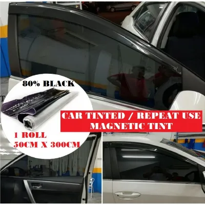Car Tinted Film Magic Tint Car Sunshade Window Sun Shade Cover Sunshield Sun Protector Uv Resistant Car Windshield Windscreen Tint Car Home Office Kereta Tint Rumah Tint Axia Myvi Saga vvt BLM Persona bezza iriz aruz viva kenari kelisa alza wira kancil
