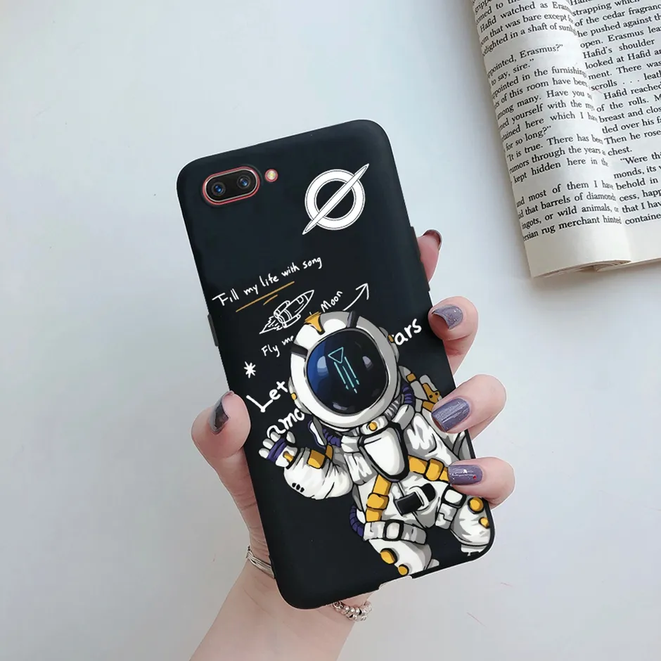For Oppo A3s Case CPH1803 Cute Painted Cover For OPPO A12e CPH1853