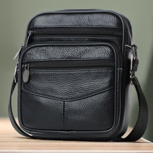 Men Sling Bag Cross Body Bag For Men On Sale Portable leather waterproof big mens one-shoulder messenger bags For Men New 2023 Sale #C166