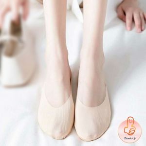 THUMBS UP ถุงเท้า กันลื่น ระบายอากาศได้ดี สีแคนดี้  สําหรับสุภาพสตรี  Boat socks