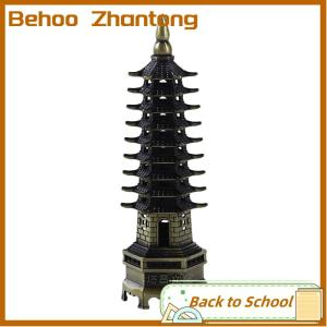 Behoo Hợp kim kẽm phong thủy Tháp giáo dục cấp wen chang chùa đồ trang trí để bàn