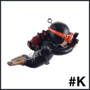 Hiasan Aquarium FLOATING DIVER - Miniatur Ornament Penyelam Pajangan Figure Dekorasi Akuarium Aquascape