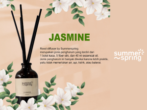 Pengharum Ruangan Non Elektrik Reed Diffuser Kamar Tidur Hotel Mandi Tamu Rumah