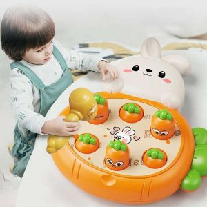 TANFU Hand Eye Coordination Animal Theme Knocking Game Learning Cognition Early Education Whack-a-mole Toy Interactive Interesting Hamster Pounding Game Parent-child Toy