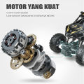 Mainan Mobil Remote Control dengan Lampu RC Off-Road Climbing Car RC Rock Crawler Bahan Alloy 2WD Powerful. 
