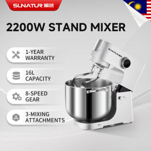 SUNATUR Commercial Stand Mixer 2200W/16L Professional Heavy Duty Baking Mixer Kitchen Chef Machine MK-2090EG