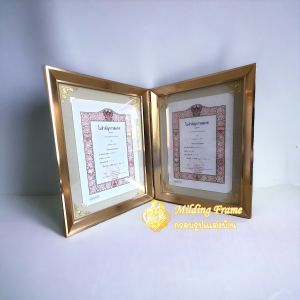 กรอบใส่ทะเบียนสมรส💕 รุ่น พรีเมี่ยม✨ แบบเดี่ยว  แบบคู่