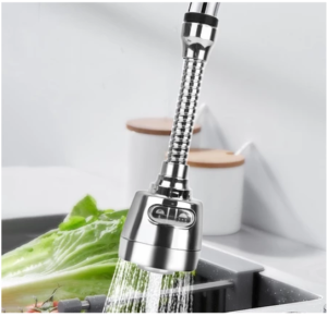 HW016-Faucet Adapter Aerator 3Modes 360 Rotatable Bubbler High Pressure Faucet Filter Extender Water Saving Tap Nozzle Kitchen Gadget