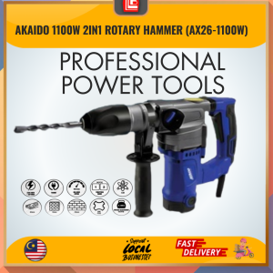 AKAIDO 1100W 2IN1 ROTARY HAMMER (AX26-1100W)