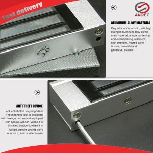 Secure Your Property with 180kg Magnetic Door Lock 12V Electronic Surface Mount Security Device