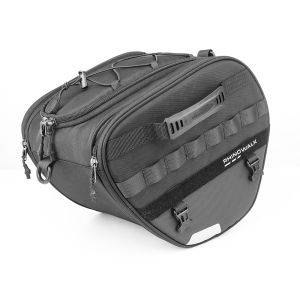 Rhinowalk Motorcycle Tunnel Bag Fit Scooter/Underbone Waterproof Rain Cover 15L Large Capacity Wear Resistant Adjustable Crossbody Shoulder Strap For Riding Travel Storage Tail Seat Bag For HONDACUB CC110/YAMAHAXMAX/PFMOTTOGRAVITY ETC