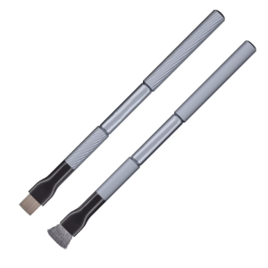 Tin Glues Cleaning Brush For Phone Motherboard Pad Repair Metal Bristles And Ergonomic Handle Design