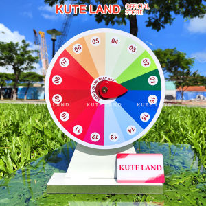 Vòng quay may mắn 25 cm 16 ô trúng thưởng làm sự kiện trò chơi giáo cụ dạy học lucky wheel size lớn