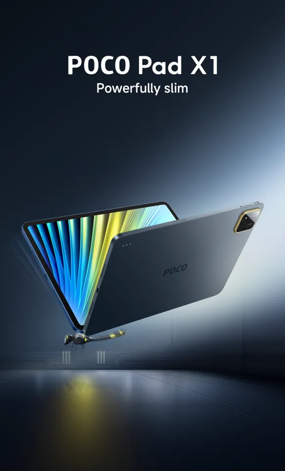 New POCO Pad X1 | 8+512GB, 3.2K 144Hz crystal-clear display