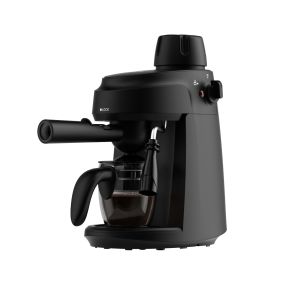 Simplus×Outlets Simplus เครื่องชงกาแฟ เครื่องชงกาแฟขนาดเล็กแบบอิตาเลียน ระบบสกัด 5 Bar   หม้อแก้วบอโรซิลิเกตสูง  แบบปุ่มใช้งานง่าย  ถังเก็บน้ำ 300 มล. Coffee Machines KFJH017BK00