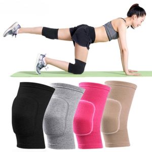 1 Pair Sports Knee Pads Adults Kid Dance Knee Protector Elastic Thicken Sponge Knees Brace Support for Training