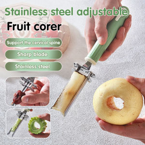 Household fruit corer adjustable stainless steel pear corer water corer kitchen corer tool