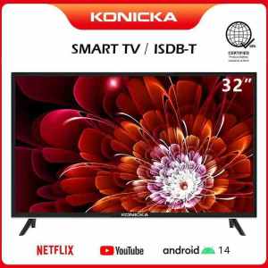 Konicka 32" Full HD Smart-M1T TV-Android-HDR-Netflix-Youtube LED-550A
