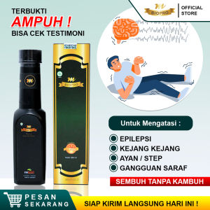 Obat Epilepsi Paling Ampuh Epilepsi Kejang Ayan Step Hilang Kesadaran Cedera Otak Gangguan Syaraf Stroke Ringan Herbal Epilepsi Untuk Anak Dewasa - Herbal Epilepsi Paling Ampuh - Mbiopro Asli Original