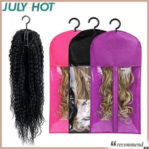 [JULYHOT] Long Hair Extensions Storage Bag Non-Woven Dust Proof Wigs Carrier Bags With Hook For Home Organizer Wig Packing Bag