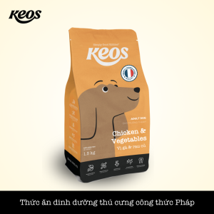Hạt cho chó Keos 400g phát triển toàn diện  bổ sung dinh dưỡng cần thiết