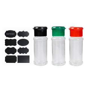 4 In 1 Seasoning Box with Spoon Multi Compartment Spice Jar Salt Pepper Spice Jars Pots Kitchen Accessories Condiment Container