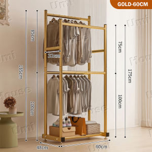 Sampayan Stainless Heavy Duty Drying Rack Clothes Rack Stand Bedroom household simple clothes Drying rack