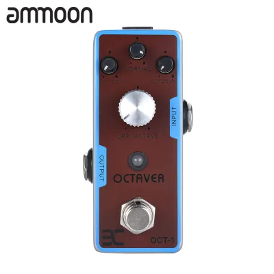 [ammoon]ENO EX OCT-1 OCTAVE Mini Octave Guitar Effect Pedal True Bypass Full Metal Shell