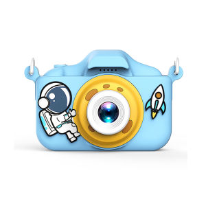 CLUBLU Máy Ảnh Kỹ Thuật Số Mini Phi Hành Gia Camera-008 Cute Chụp Ảnh Quay Video Game Cho Bé