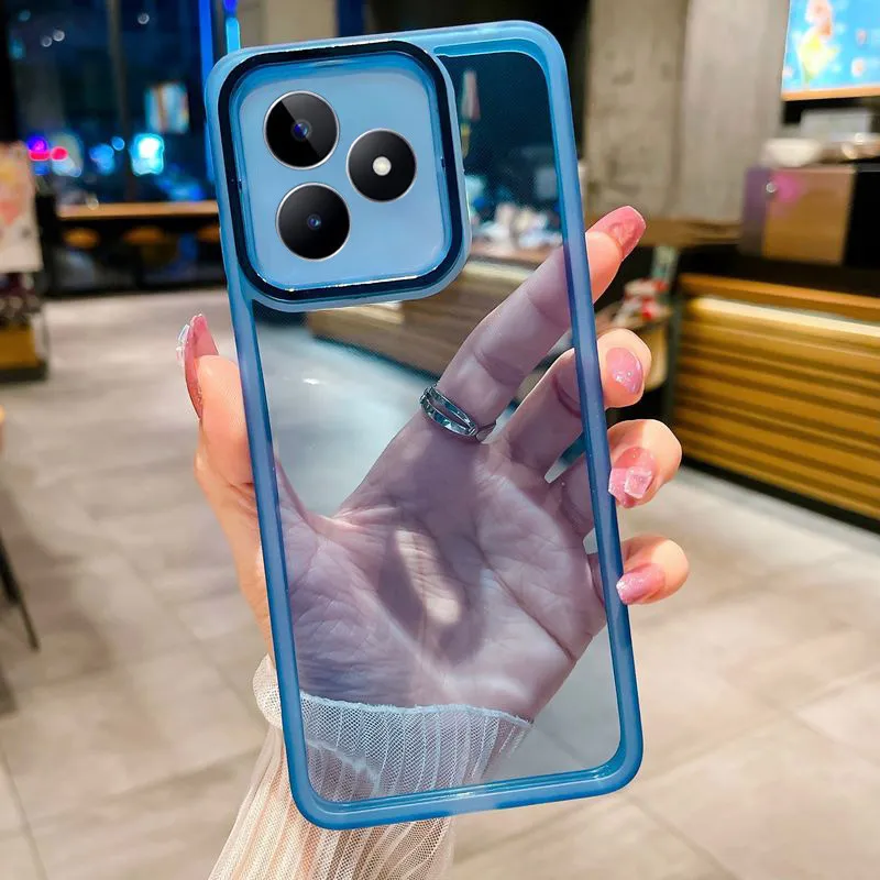 WILLIS Custodia per iPhone 14 Pro Max, Cover Protettiva in Silicone TPU Colore Sfumato Trasparente, Custodia per Telefono Antiurto e Antigraffio